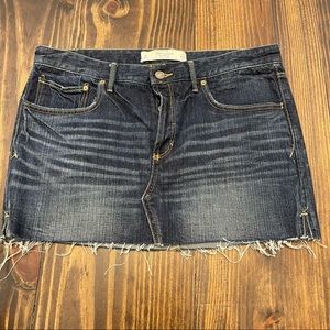 Abercrombie & Fitch Mini Denim Skirt Size 10